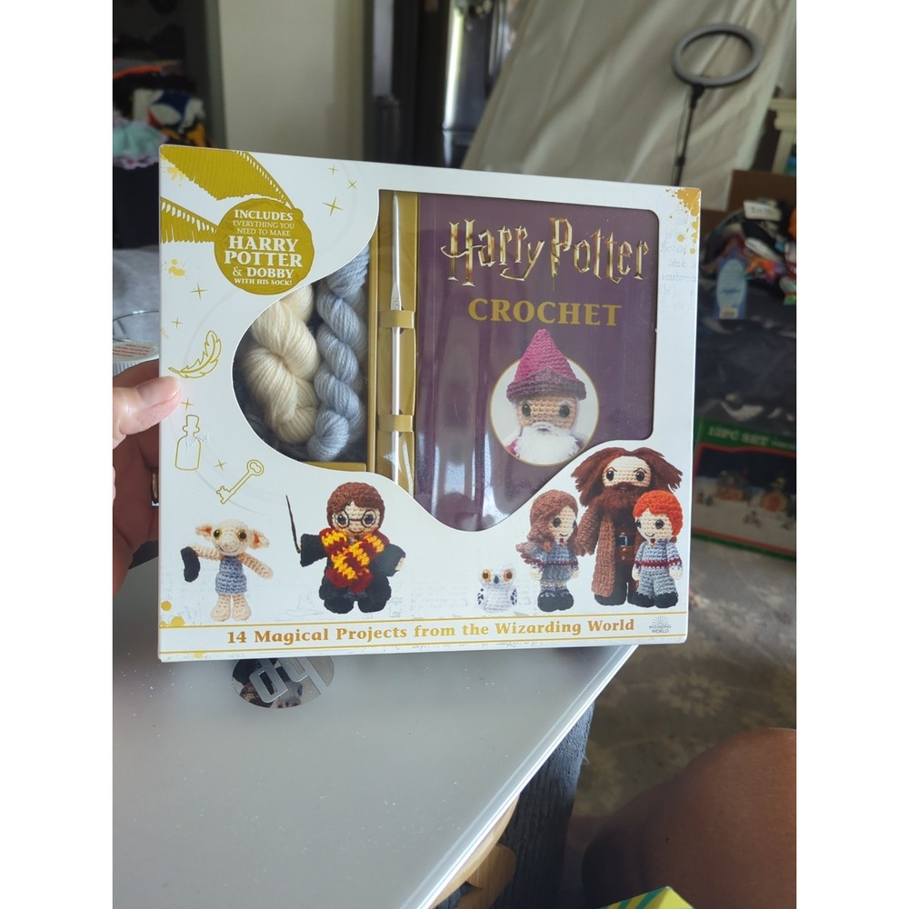 Harry Potter Crochet Kit Make Harry Potter And Dobby With His Sock